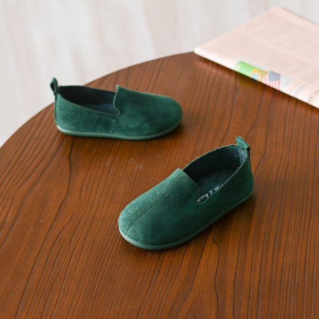 Balerini tip piele intoarsa (Culoare: Mustar, Marime: 25) JEMdrl177
