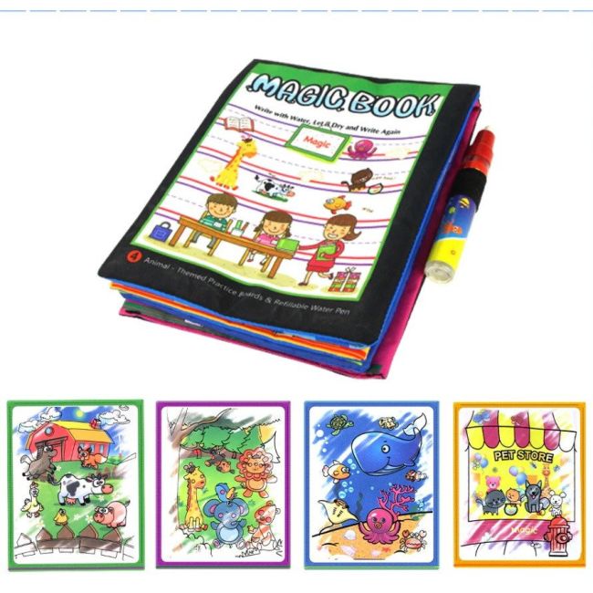 Carticica pentru desenat pe baza de apa JEMcartapa
