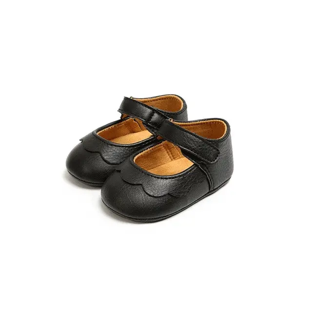 Pantofiori bebelus (Culoare: Negru, Marime: 12-18 Luni) JEMf55a2