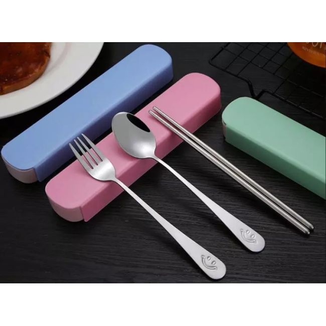 Set de tacamuri pentru calatorii (Culoare: Verde) JEMdrl-1919-2