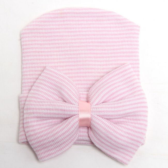 Caciulita subtire de nou-nascut cu funda (Culoare: Bleu) JEMcasubfun4