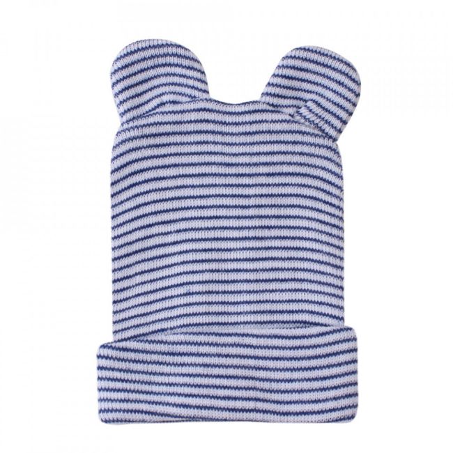 Caciulita subtire de nou-nascut cu urechiuse (Culoare: Multicolor) JEMcasubur2