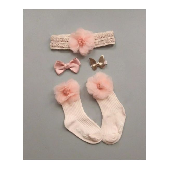 Set 4 piese - sosete cu accesorii (Model: F) JEM4setpiese7
