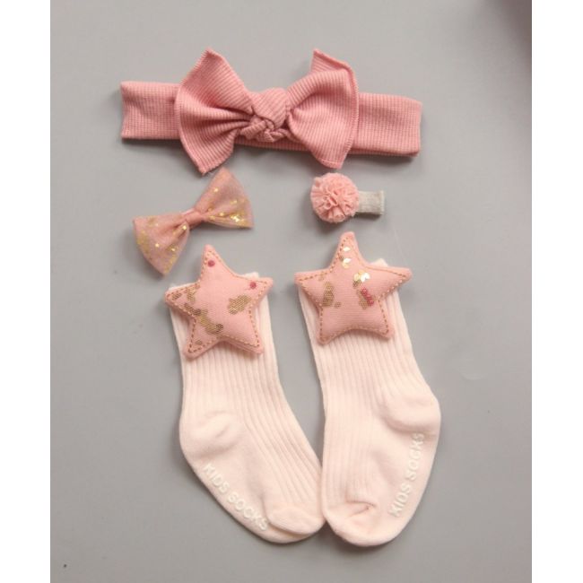 Set 4 piese - sosete cu accesorii (Model: G) JEM4setpiese6