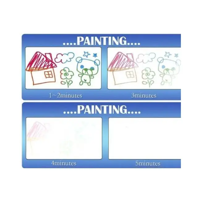 Covoras pentru desenat cu creion magic, pe baza de apa (Dimensiune: 29x19 cm) JEMdrl8