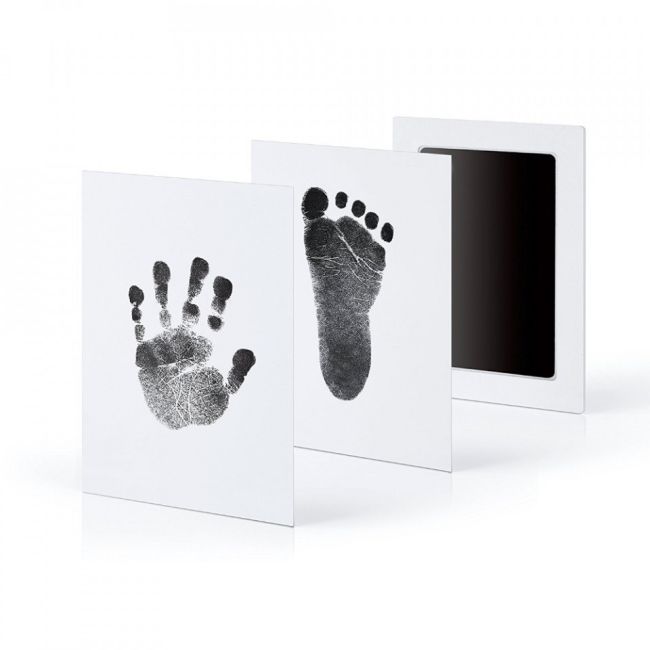 Kit amprenta pentru manuta si piciorus (Culoare: Rosu) JEMdrl315