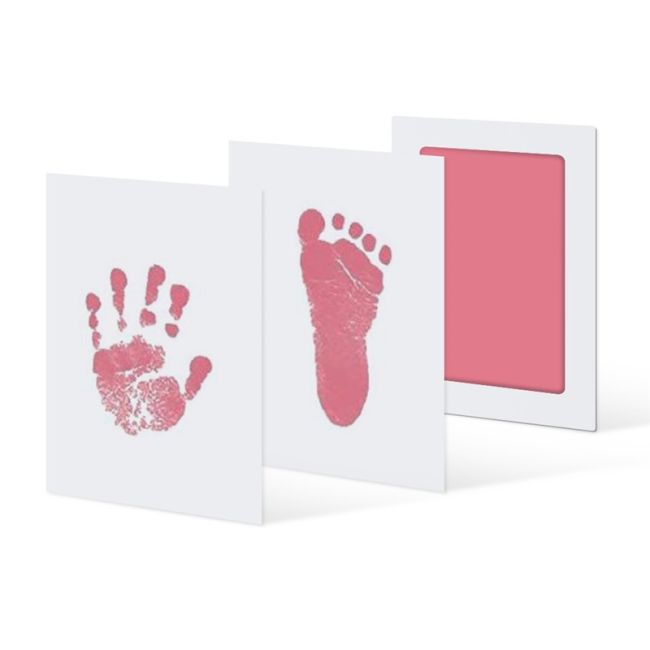 Kit amprenta pentru manuta si piciorus (Culoare: Verde) JEMdrl1103
