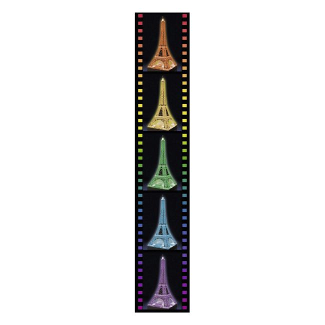 PUZZLE 3D TURNUL EIFFEL NOAPTEA, 216 PIESE  - ARTRVS3D12579