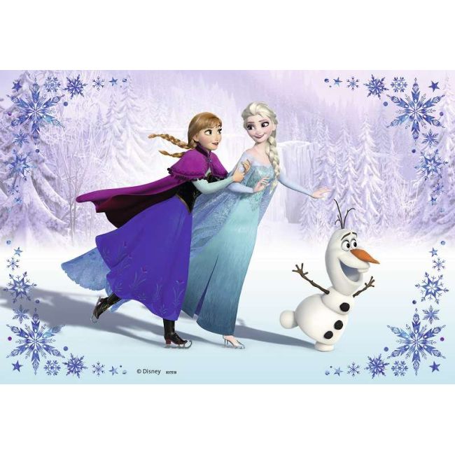 PUZZLE FROZEN SURORI PENTRU TOTDEAUNA, 2x24 PIESE - ARTRVSPC09115