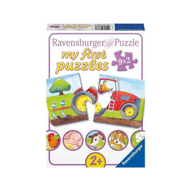 PUZZLE LA FERMA, 9x2 PIESE - ARTRVSPC07333