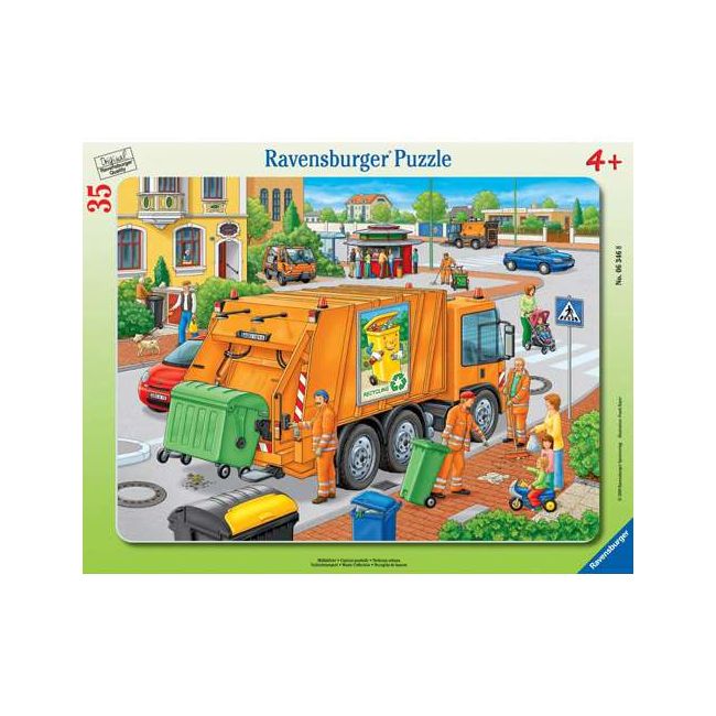 PUZZLE MASINA DE COLECTAT GUNOI, 35 PIESE - ARTRVSPC06346