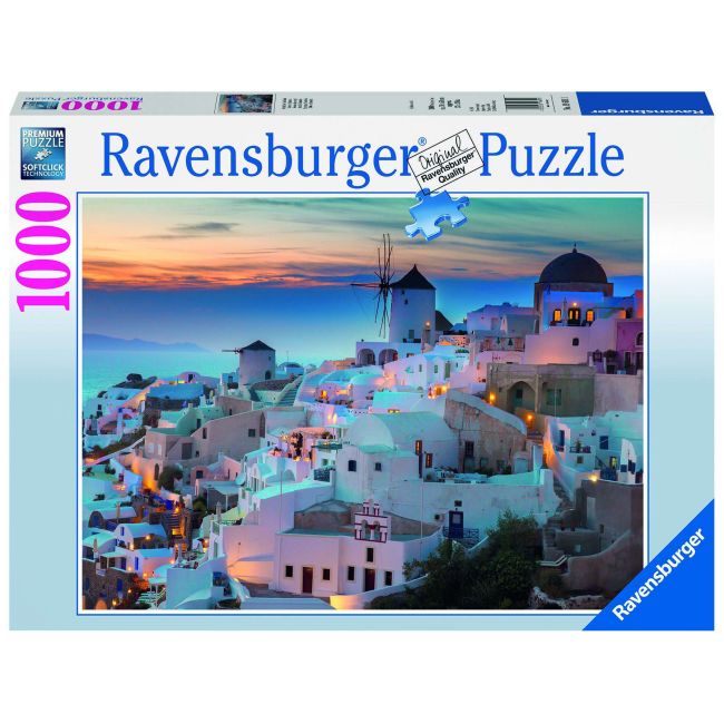PUZZLE NOAPTEA IN SANTORINI, 1000 PIESE - ARTRVSPA19611