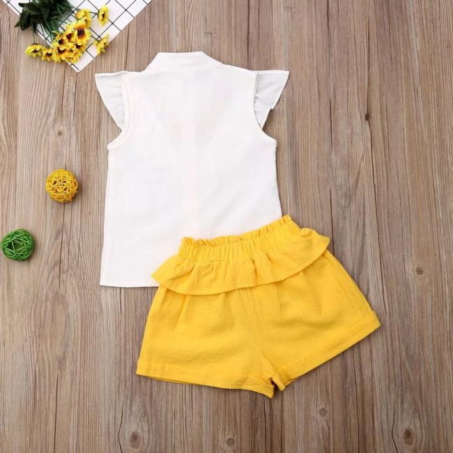 Set camasuta si pantaloni cu broderie (Culoare: Roz, Marime: 110) JEMdrl1207