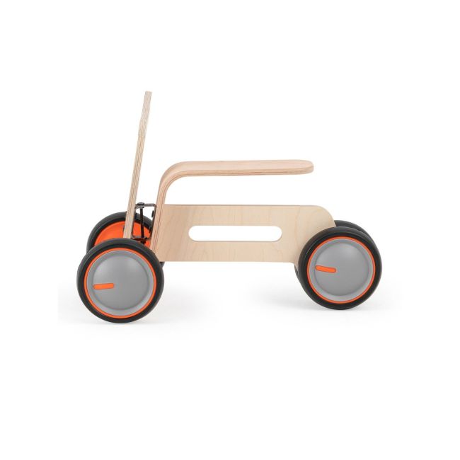 Bicicleta cu 3 roti pentru copii Tribike, MamaToyz, lemn natural, fara pedale JEMMtyz_tribike