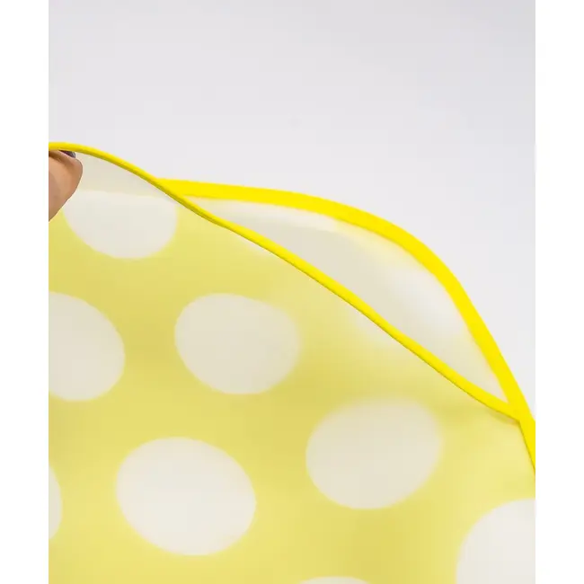 Baveta cu 2 fete si buzunar , BabyJem, 24x35 cm (Culoare: Bleu) JEMbj_8403