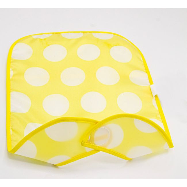 Baveta cu 2 fete si buzunar , BabyJem, 24x35 cm (Culoare: Bleu) JEMbj_8403