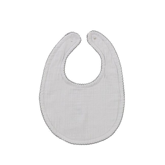 Baveta din muselina, BabyJem, 23x32 cm (Culoare: Gri) JEMbj_8111