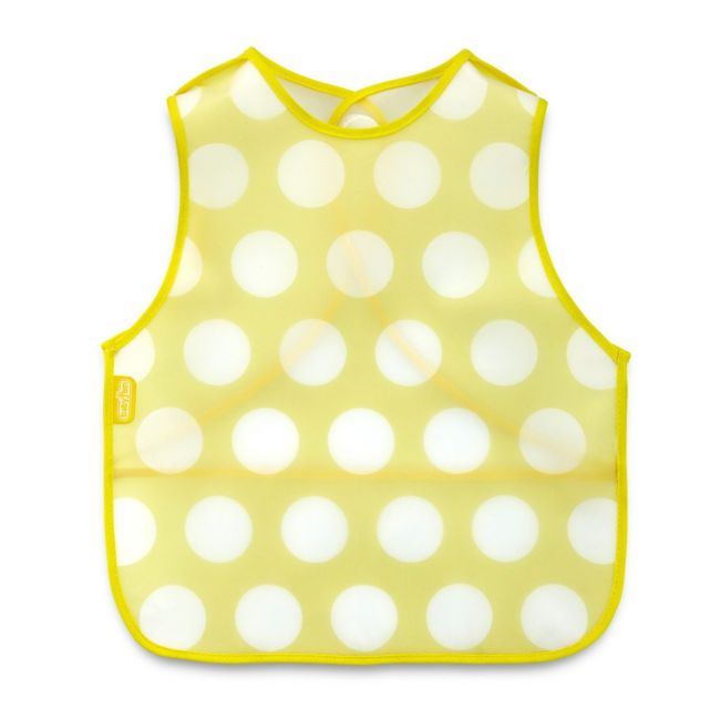 Baveta pentru copii, BabyJem, fara maneci, 32x37 cm (Culoare: Bleu) JEMbj_8393