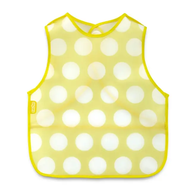 Baveta pentru copii, BabyJem, fara maneci, 32x37 cm (Culoare: Bleu) JEMbj_8393