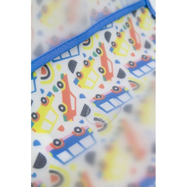 Baveta pentru copii, BabyJem, fara maneci, 32x37 cm (Culoare: Galben) JEMbj_8392
