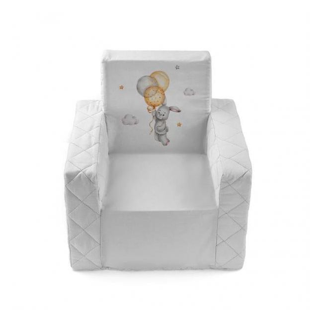 Fotoliu copii Klups Basic Print Bunny 00086518