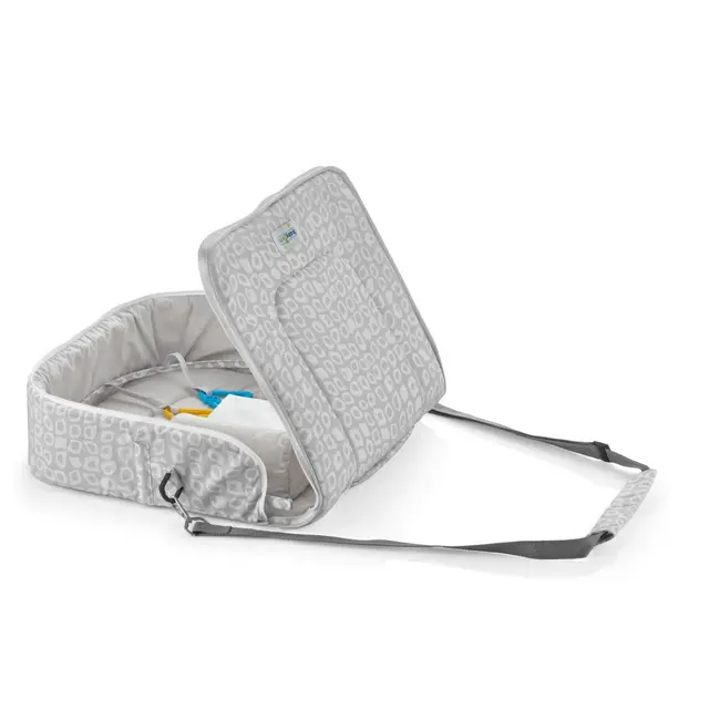 Geanta multifunctionala 3 in 1, BabyJem, 60x100 cm (Culoare: Gri) JEMbj_7712
