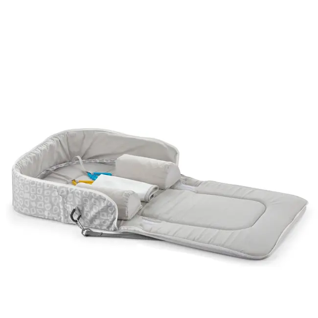 Geanta multifunctionala 3 in 1, BabyJem, 60x100 cm (Culoare: Gri) JEMbj_7712