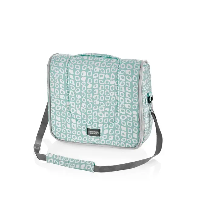 Geanta multifunctionala 3 in 1, BabyJem, 60x100 cm (Culoare: Gri) JEMbj_7712