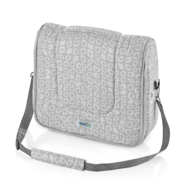 Geanta multifunctionala 3 in 1, BabyJem, 60x100 cm (Culoare: Roz) JEMbj_7713