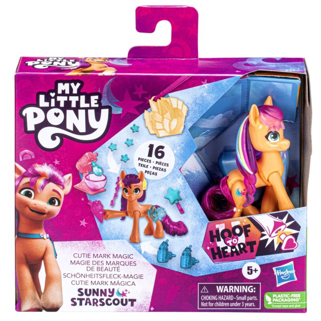 MY LITTLE PONY CUTIE MARK MAGIC FIGURINA SUNNY STARSCOUT 7.5CM VIVF3869_F5250