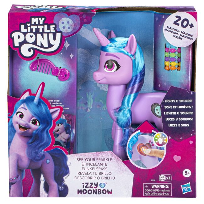 MY LITTLE PONY SEE YOUR SPARKLE FIGURINA IZZY MOONBOW 15CM VIVF3870