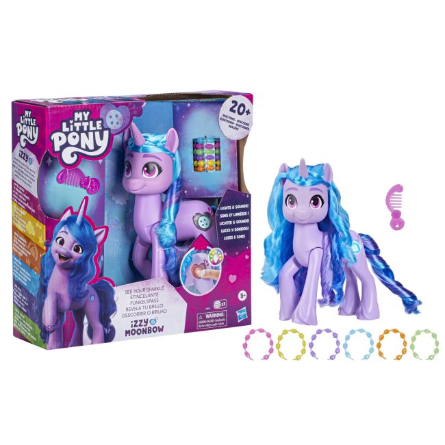 MY LITTLE PONY SEE YOUR SPARKLE FIGURINA IZZY MOONBOW 15CM VIVF3870