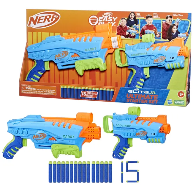 NERF BLASTER ELITE JR ULTIMATE SET STARTER VIVF6369