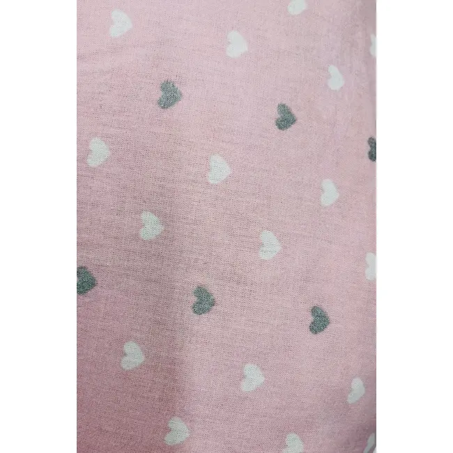 Perna pentru alaptat 2 in 1 Nursing Pillow Hearts, BabyJem (Culoare: Roz) JEMbj_082-16