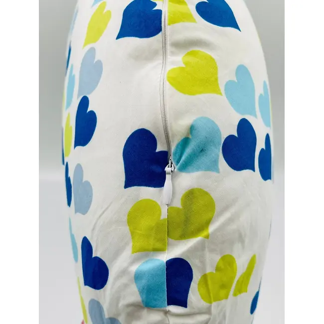 Perna pentru alaptat 2 in 1 Nursing Pillow Hearts, BabyJem (Culoare: Roz) JEMbj_082-16
