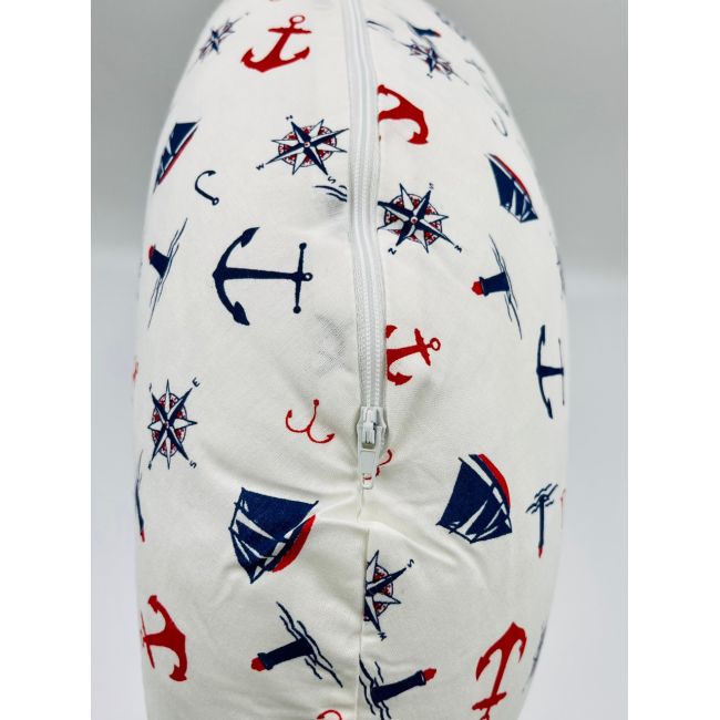 Perna pentru alaptat 2 in 1 Nursing Pillow Marine, BabyJem JEMbj_082-11