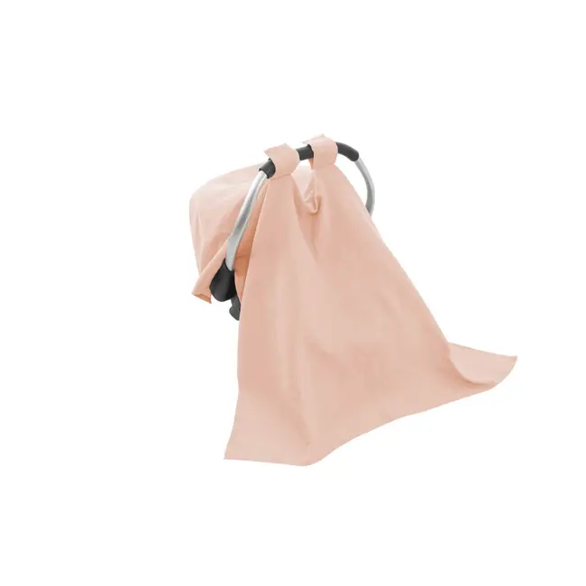 Protectie soare din muselina pentru carucior, BabyJem, 90x110 cm (Culoare: Gri) JEMbj_8091