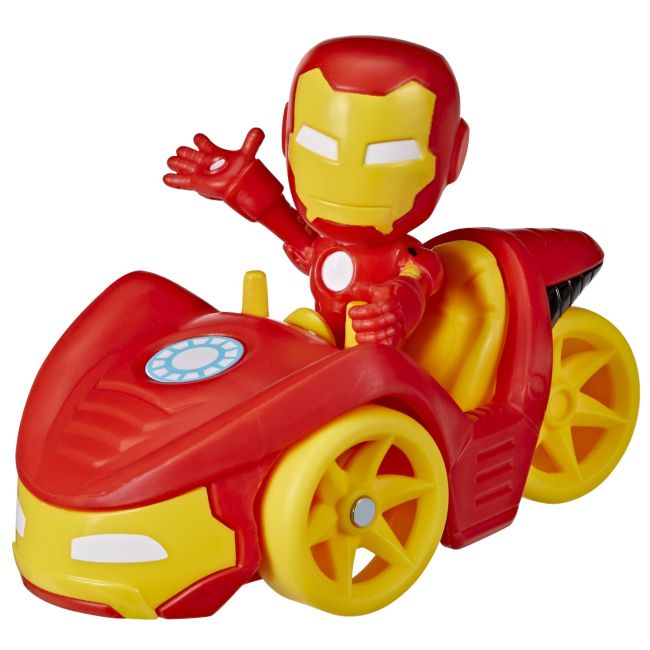 SPIDEY PRIETENII EXTRAORDINARI SET VEHICUL SI FIGURINA IRON MAN VIVF1459_F3992