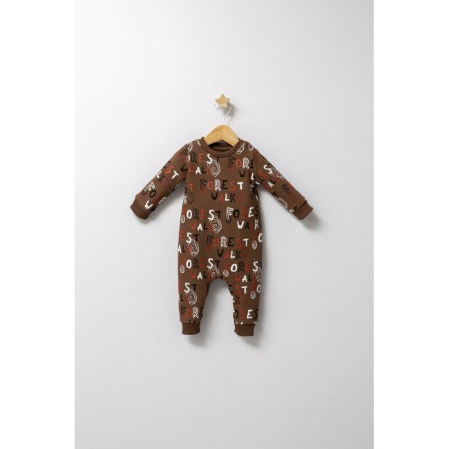 Salopeta pentru bebelusi de iarna Forest, Tongs baby, baietei (Culoare: Albastru, Marime: 6-9 luni) JEMtgs_4581_3