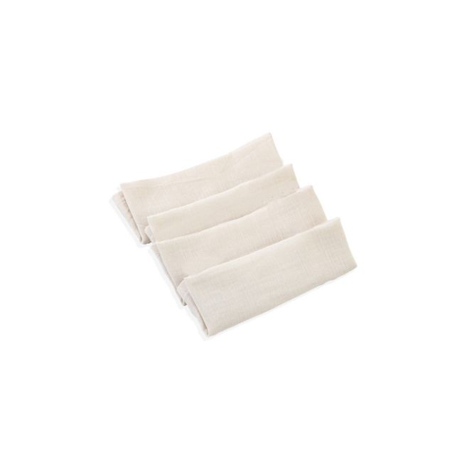Set 4 prosopele din muselina, BabyJem, 25x25 cm (Culoare: Gri) JEMbj_8021