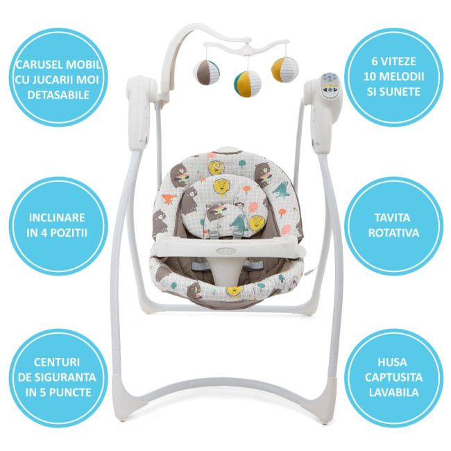 Balansoar Graco Lovin Hug Bear Tales ERF5060624772207