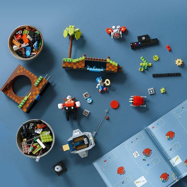 LEGO IDEAS SONIC DEALUL VERDE 21331 VIVLEGO21331
