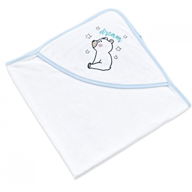 Set de baie complet pentru bebelusi cu 6 piese, BabyJem (Culoare: Bleu) JEMbj_5743