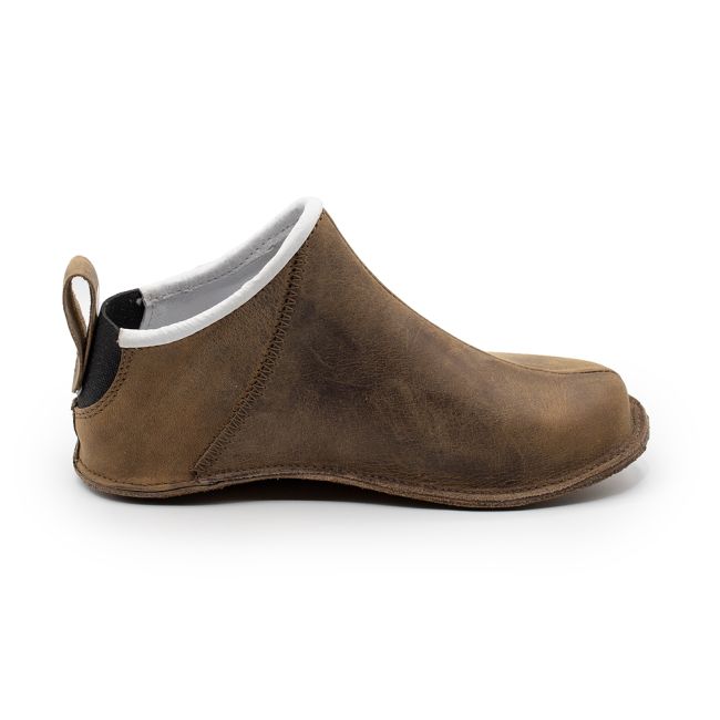 Pantofiori de exterior Cadet din piele naturala Maro Coniac BabyFox - FOXCDT878