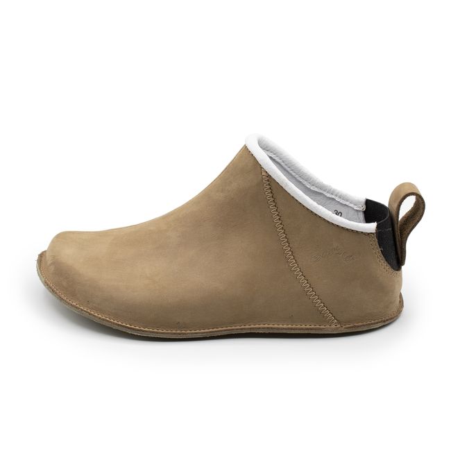 Pantofiori de exterior model Cadet din piele naturala Maro Muton BabyFox - FOXCDT87MTNEXT
