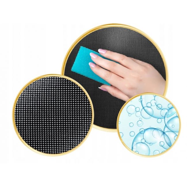Bariera de protectie pentru scari si usi, 50-140 cm, nukido 718400 - negru edeedi718400