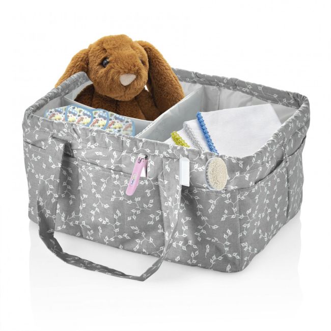 Geanta organizator pentru scutece si accesorii copii/bebelusi, BabyJem, 25x35 cm (Culoare: Somon) JEMbj_7953