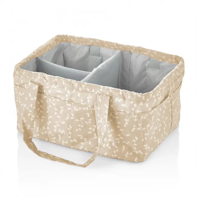 Geanta organizator pentru scutece si accesorii copii/bebelusi, BabyJem, 25x35 cm (Culoare: Somon) JEMbj_7953