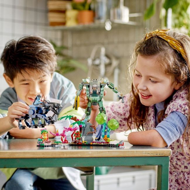 LEGO AVATAR NEYTIRI SI THANATOR CONTRA ROBOTUL AMP QUARITCH 75571 VIVLEGO75571