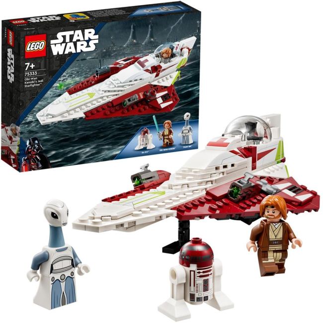 LEGO STAR WARS JEDI STARFIGHTERUL LUI OBI-WAN KENOBI 75333 VIVLEGO75333